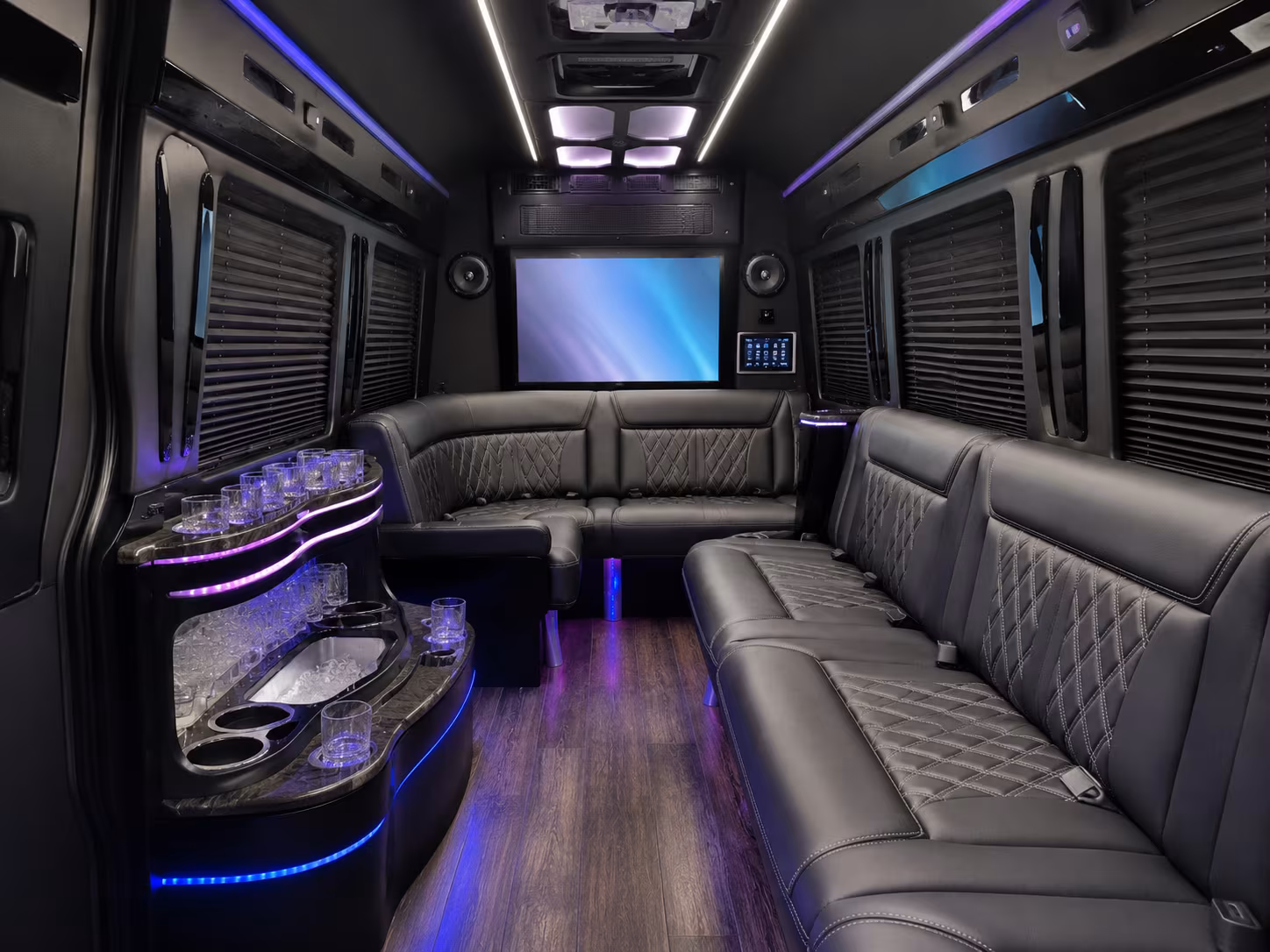 rehearsal dinner buses and multi stop wedding weekend transportation