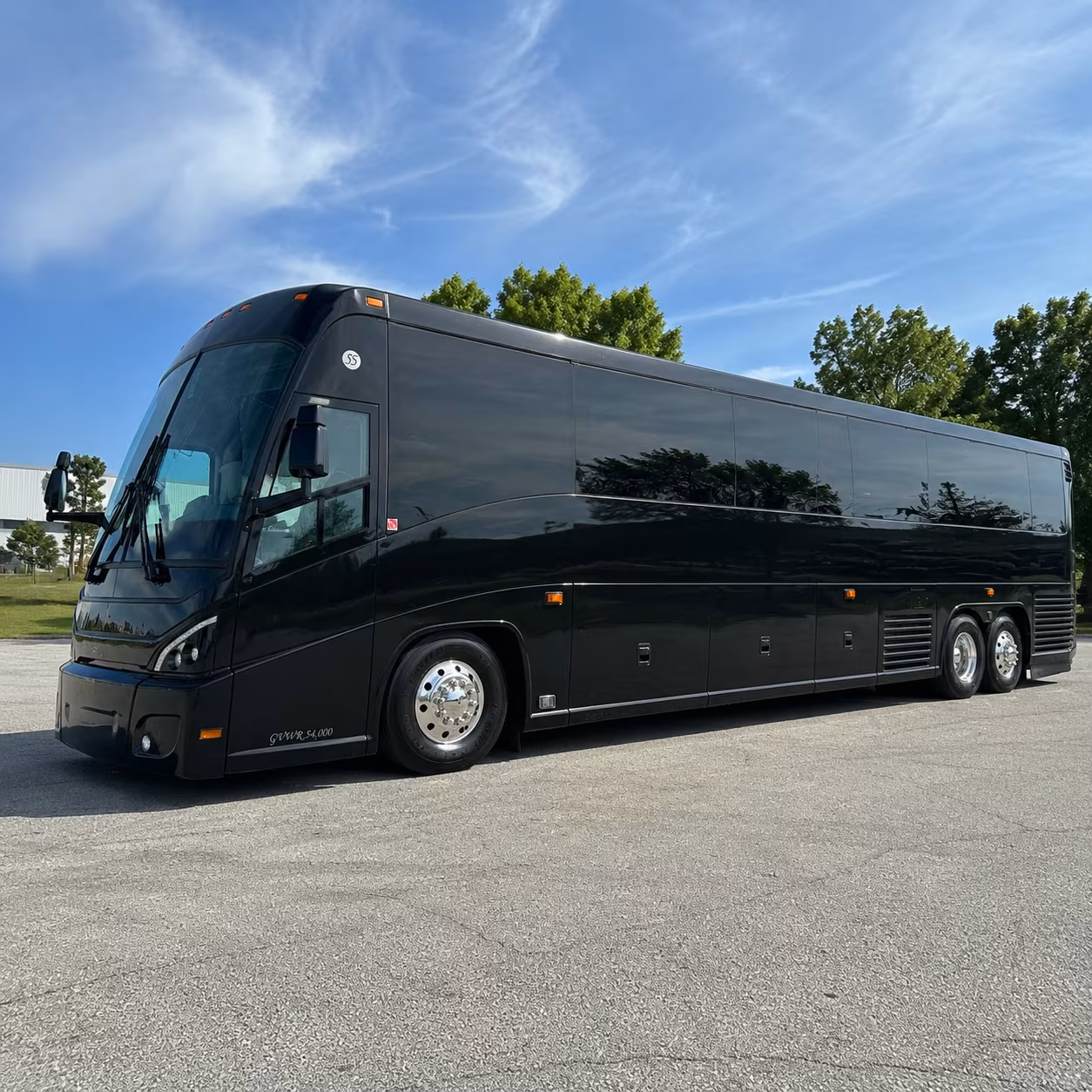 st george 56 passenger charter bus