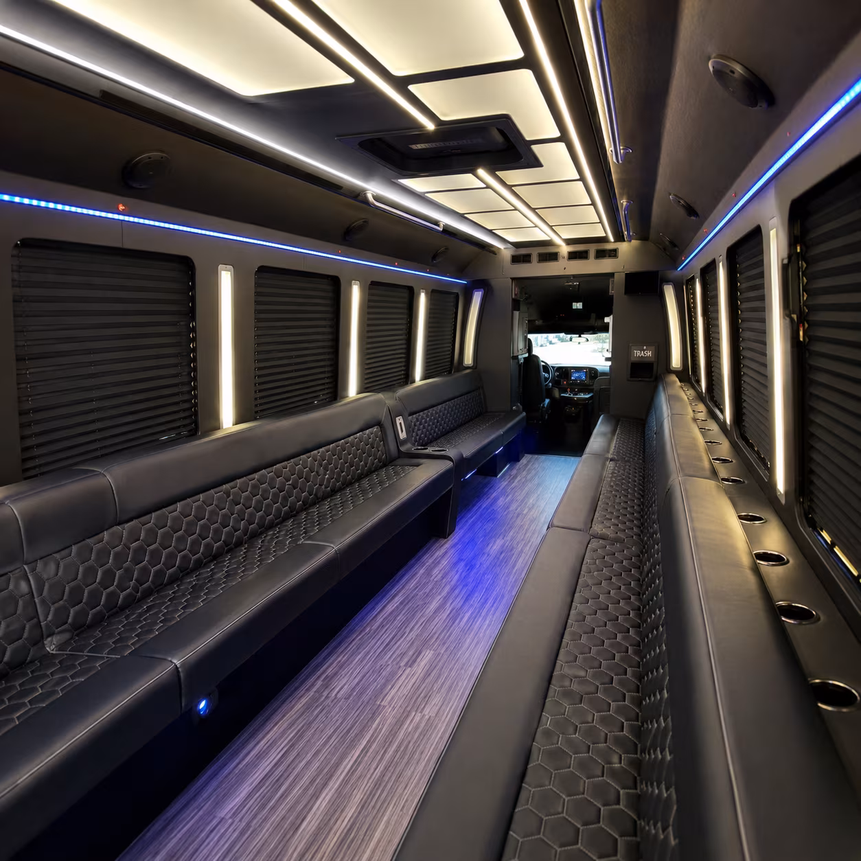 st george party bus rentals inside