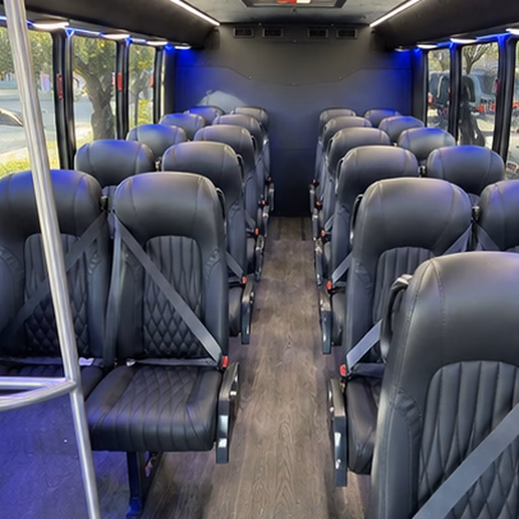st george religious group transportation onboard seating