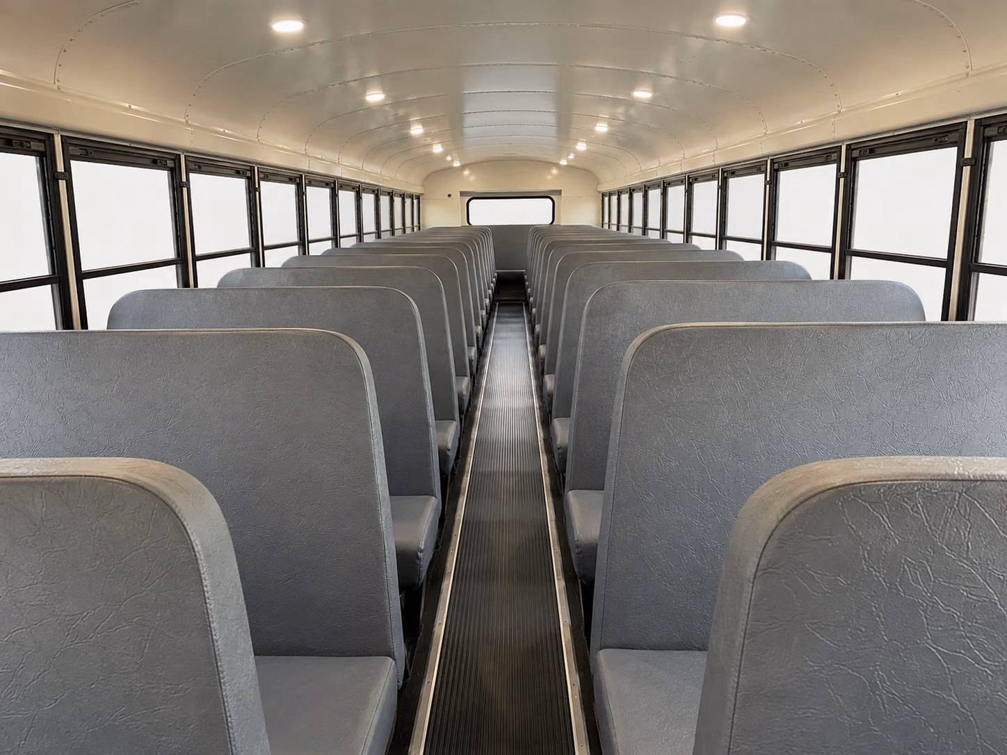 st george school bus inside