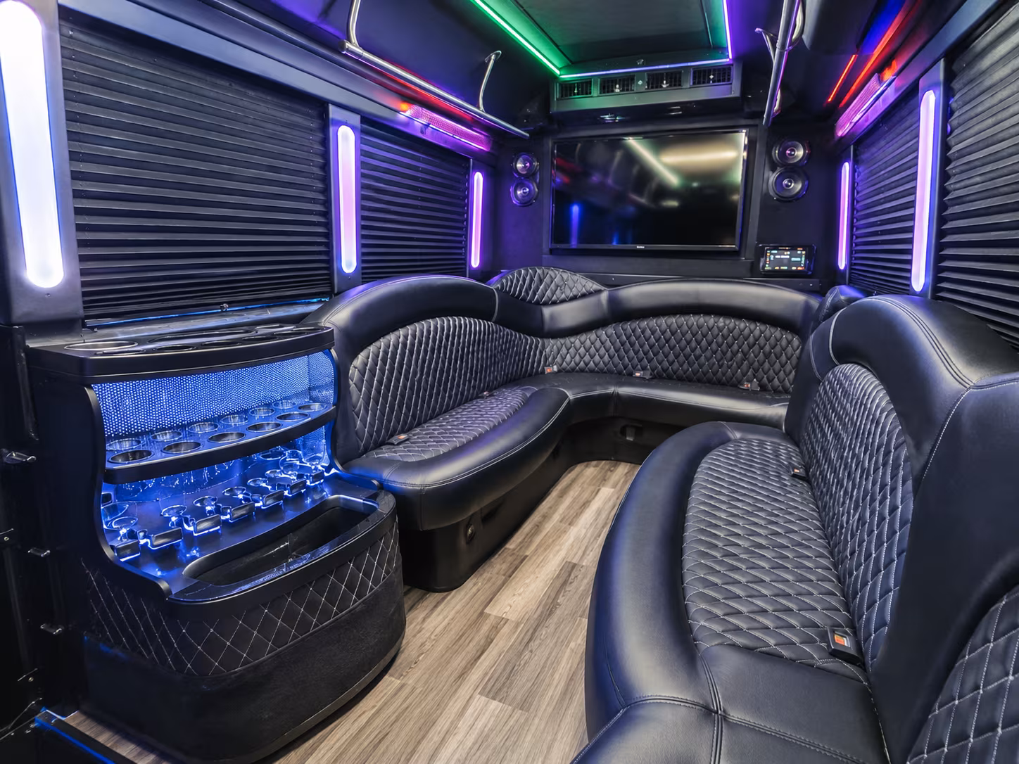 zion national park red rock canyon country party bus rental